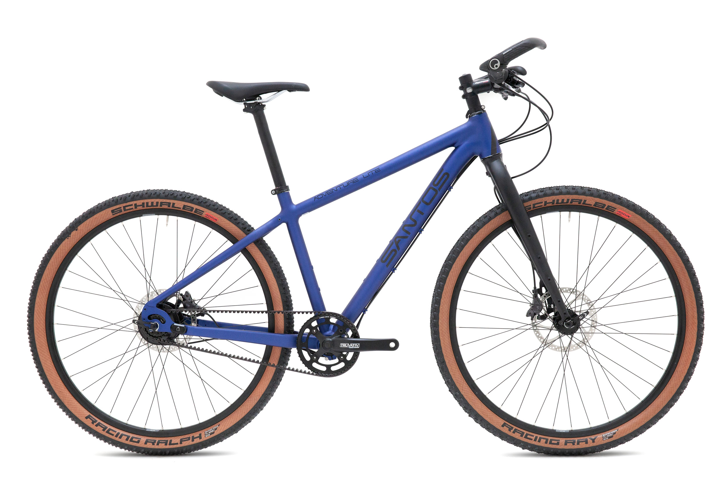 Santos adventure Lite Gun metalic grijs bike packing