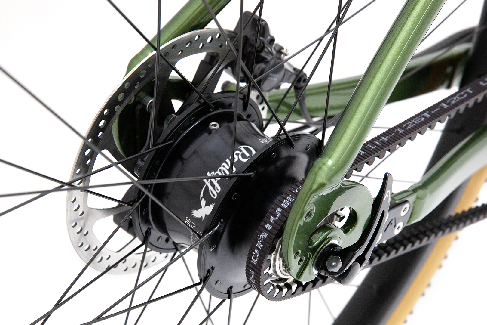 Zwarte Rohloff naaf