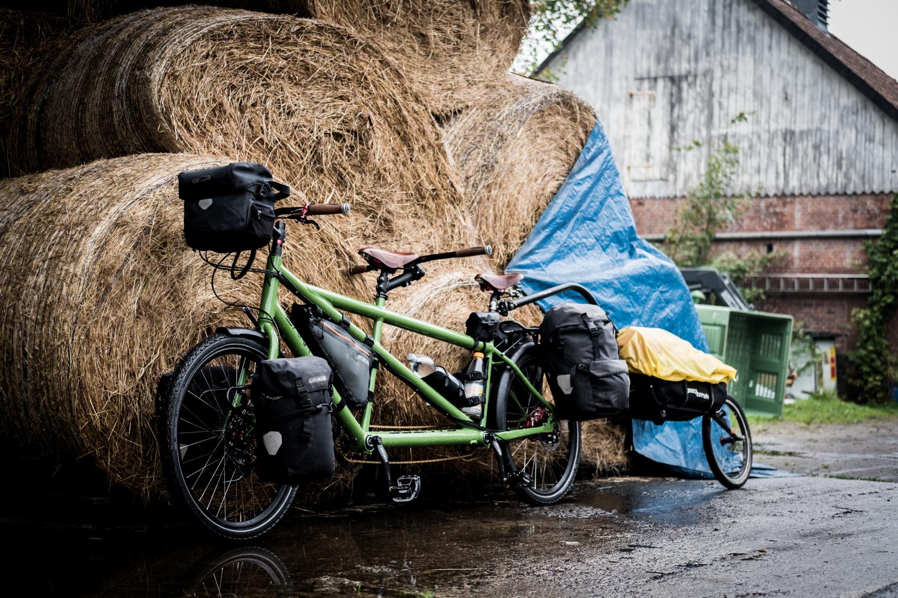 Santos double travel tandem met karretje