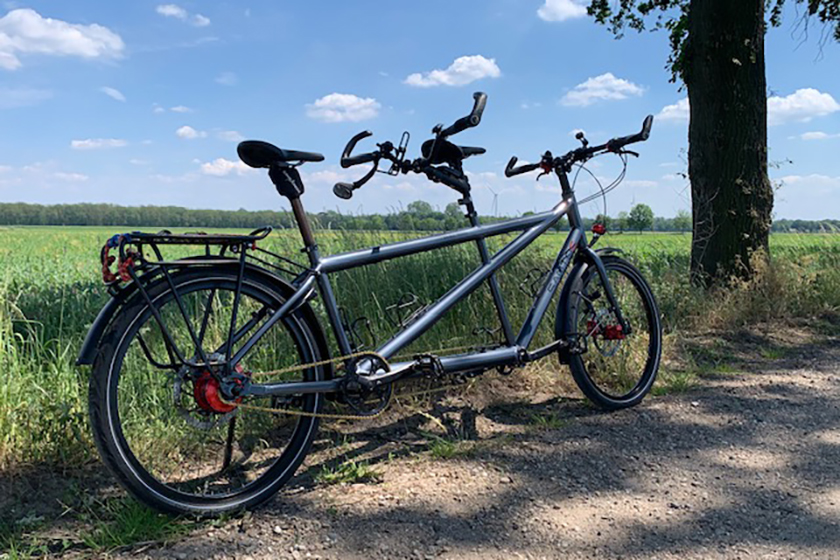 Santos double travel tandem - ride bike