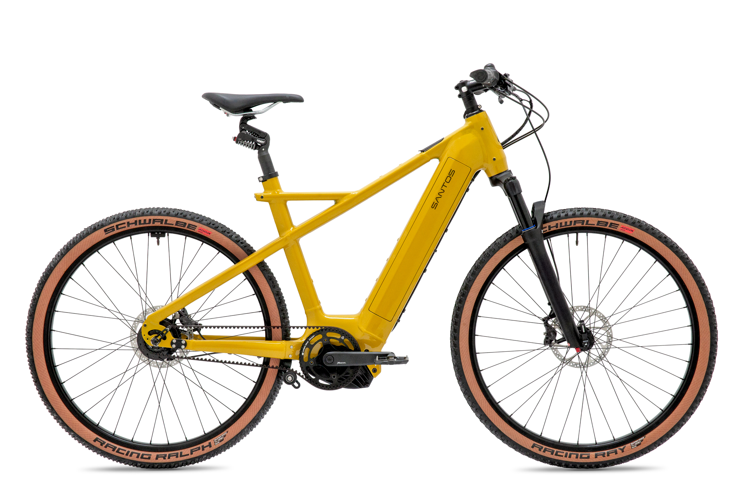 Santos Travelmaster-E-Bosch - Mixed Frame - Kleur Pure Green