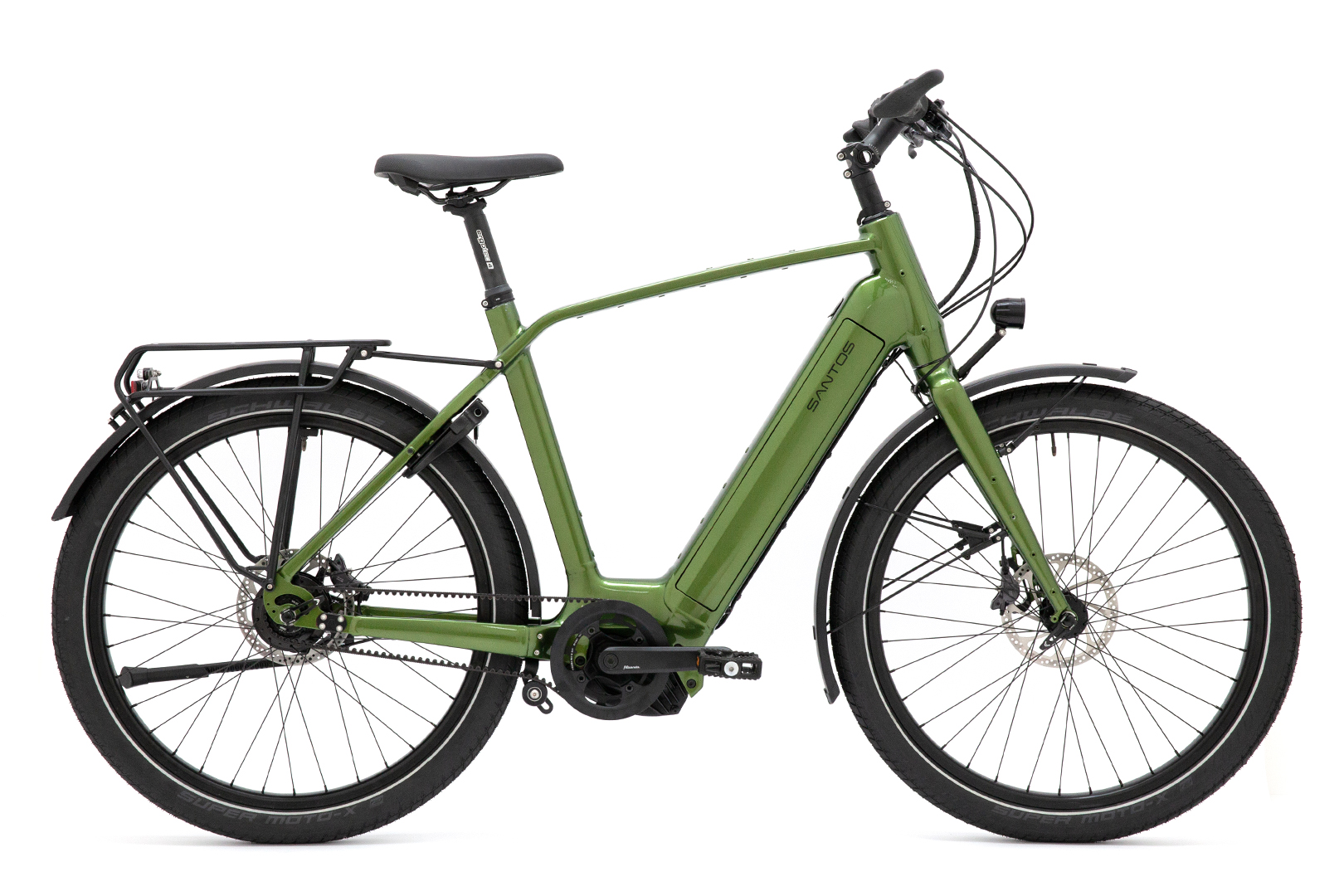 Santos Travelmaster-E-Bosch - Kleur Moss Green - Maat Large