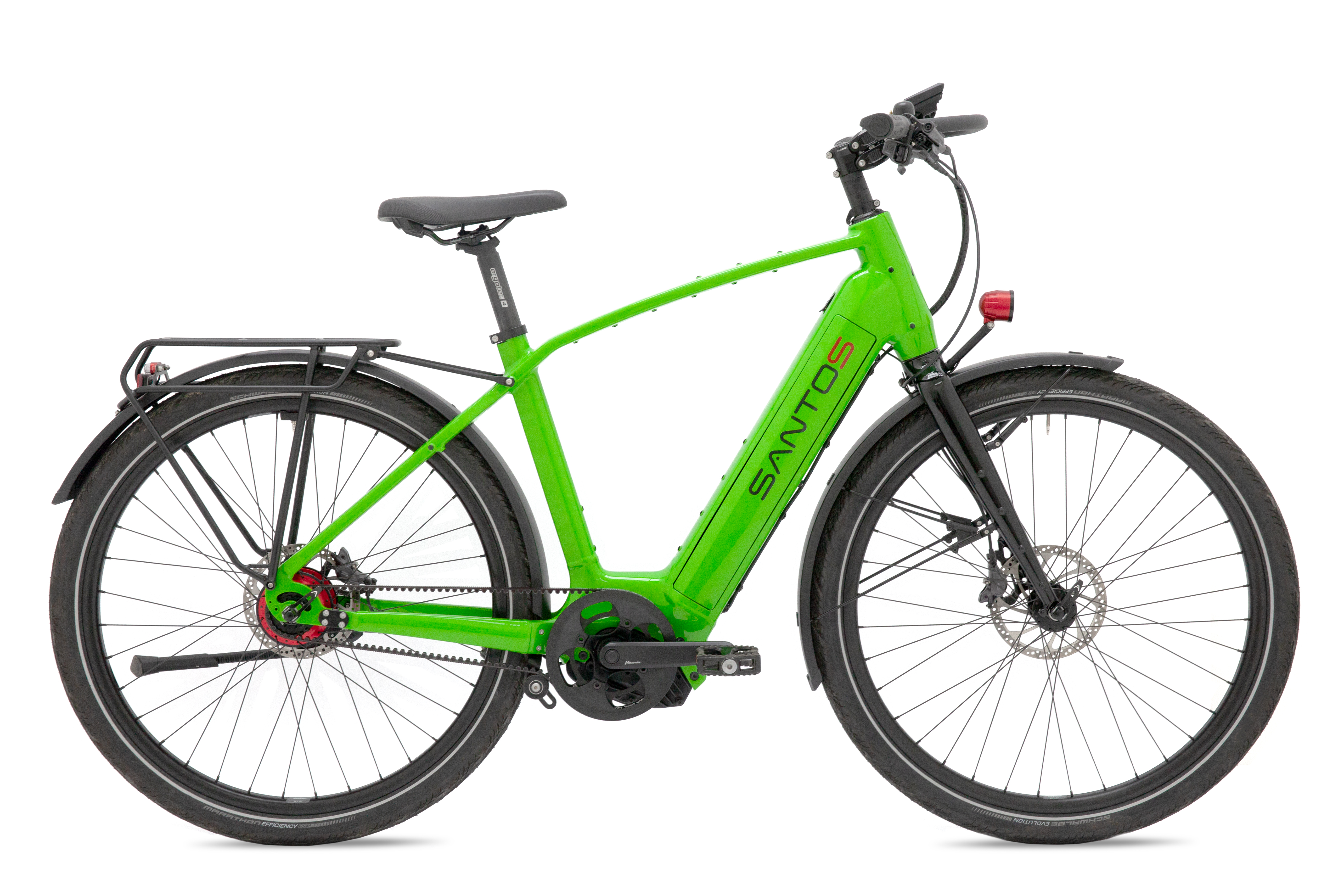 Santos Travelmaster-E-Bosch - Mixed Frame - Kleur Pure Green