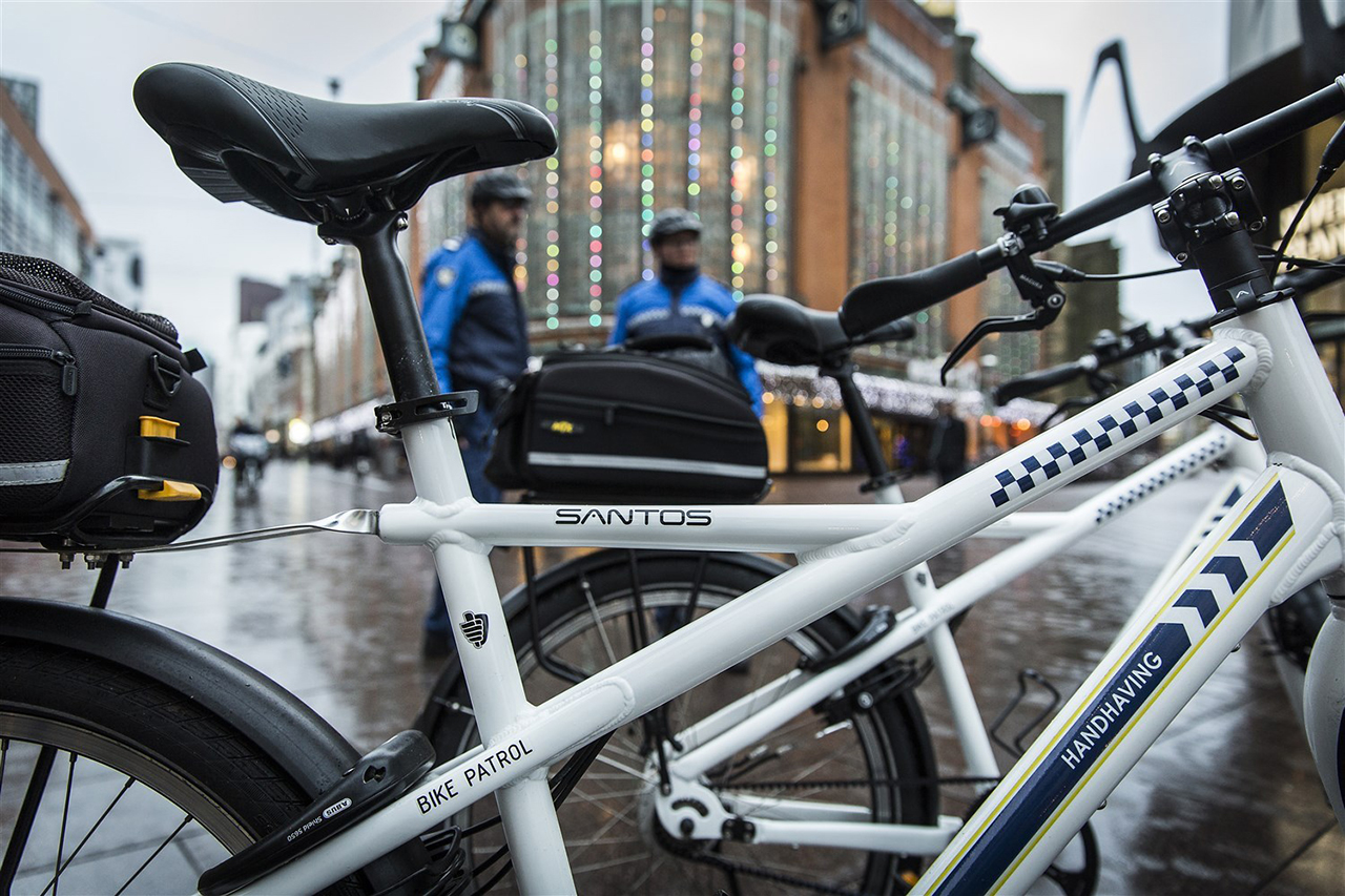 Santos bike patrol handhavingsfiets