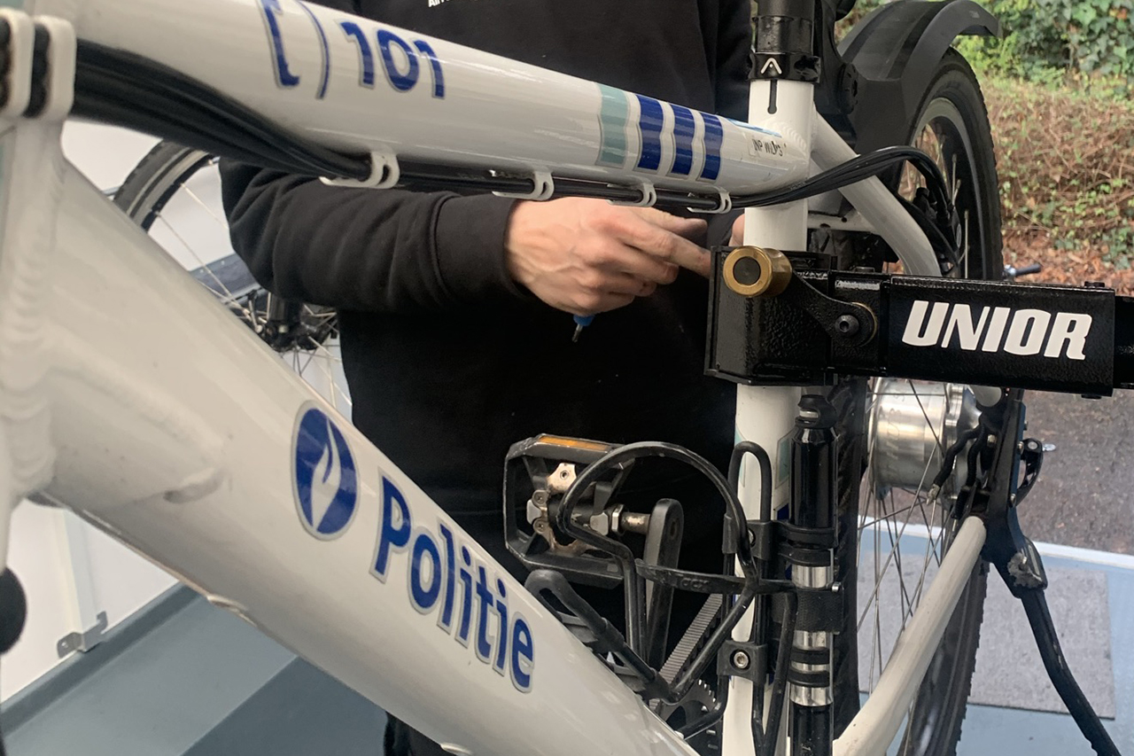 Santos bike patrol politiefiets onderhoud
