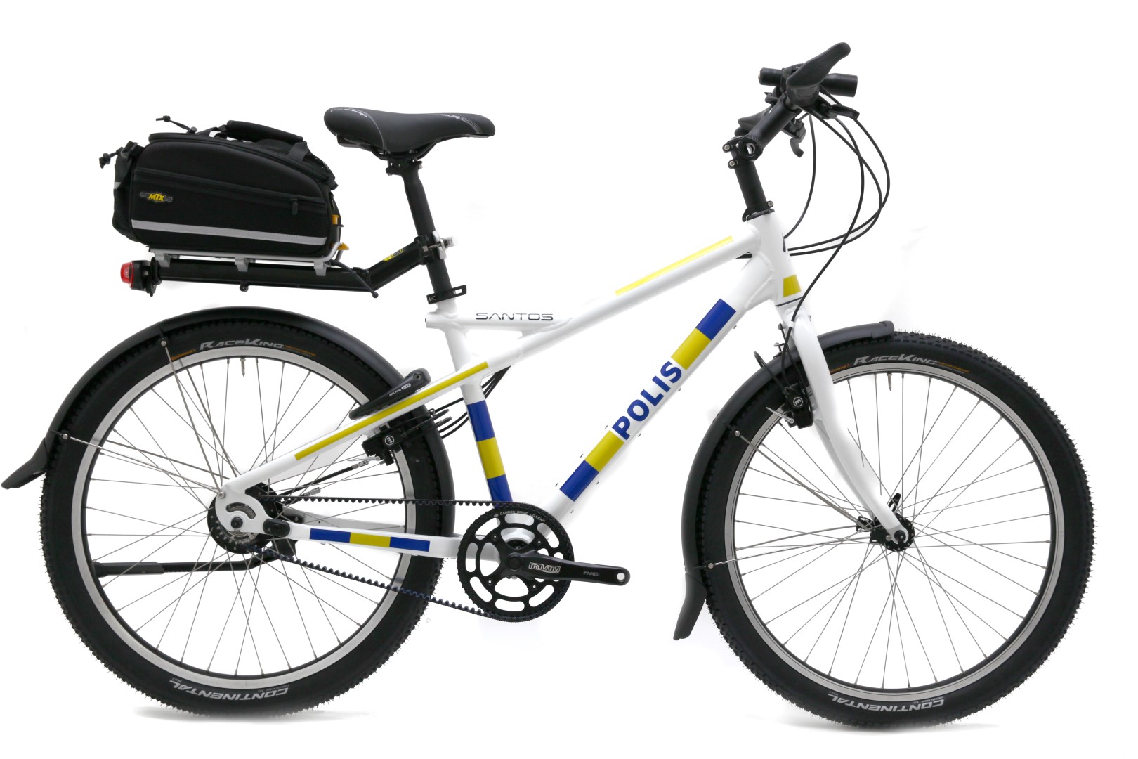 Santos bike patrol Polis Sweden