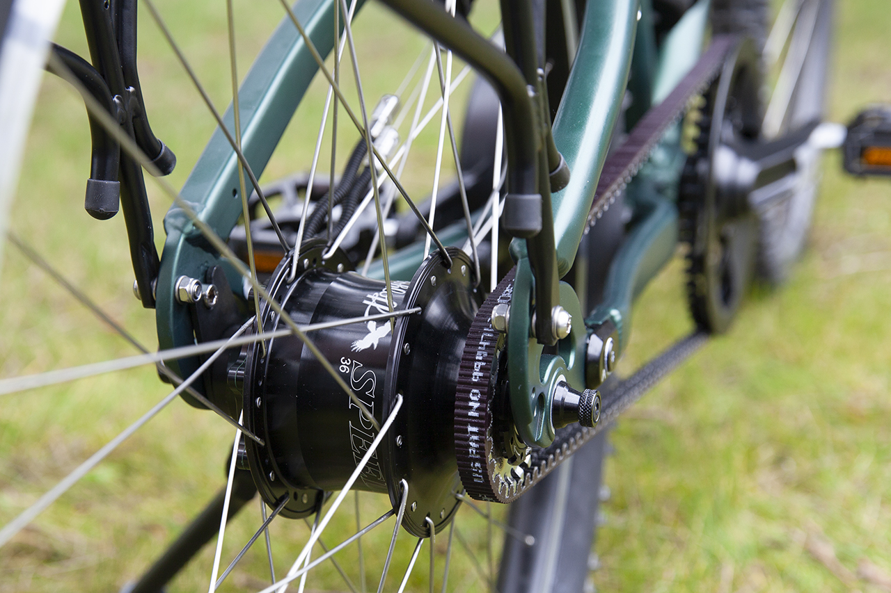 Santos bike patrol rohloff naaf en gates riem, duurzaam