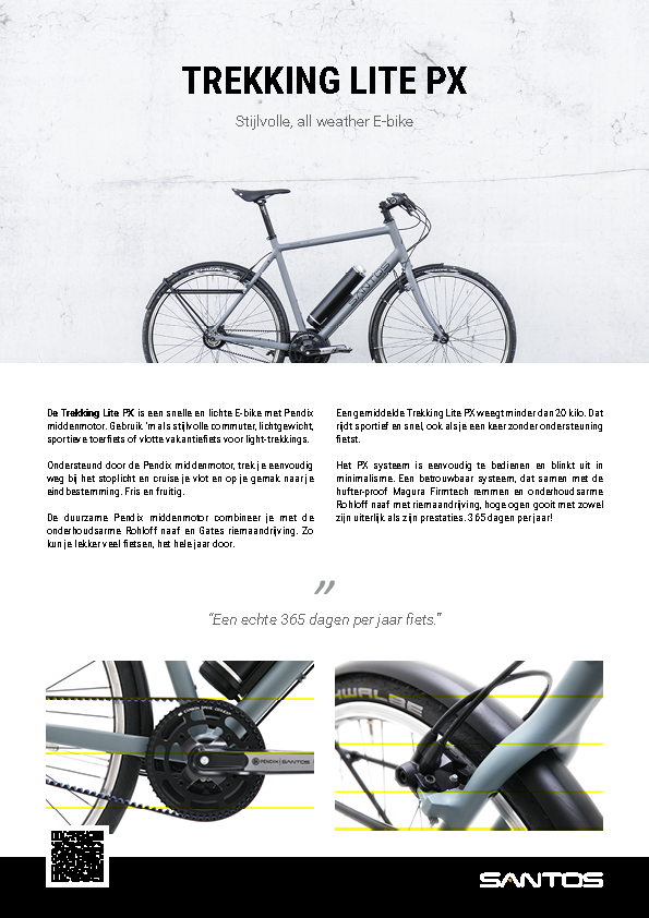 Santos Trekking Lite PX e-bike flyer