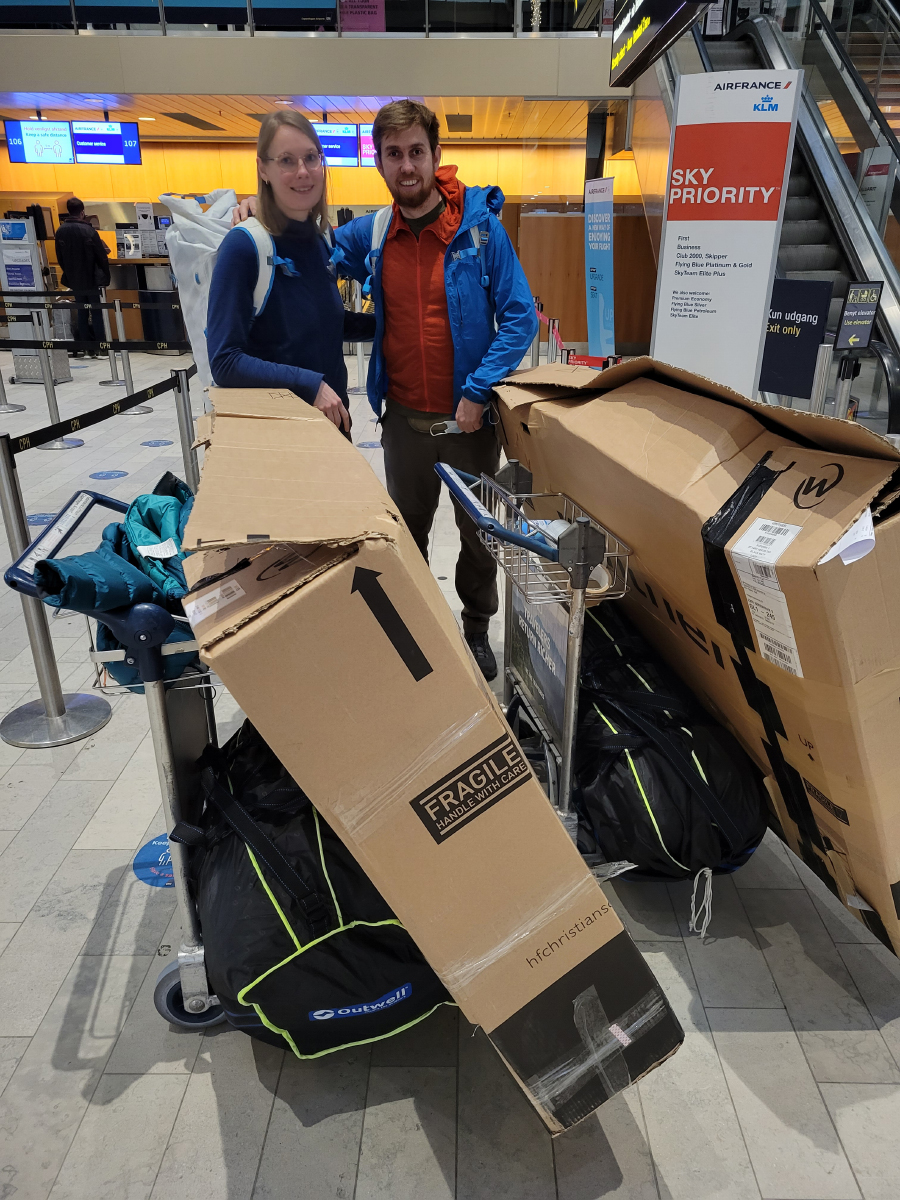Martin Katja packing 3