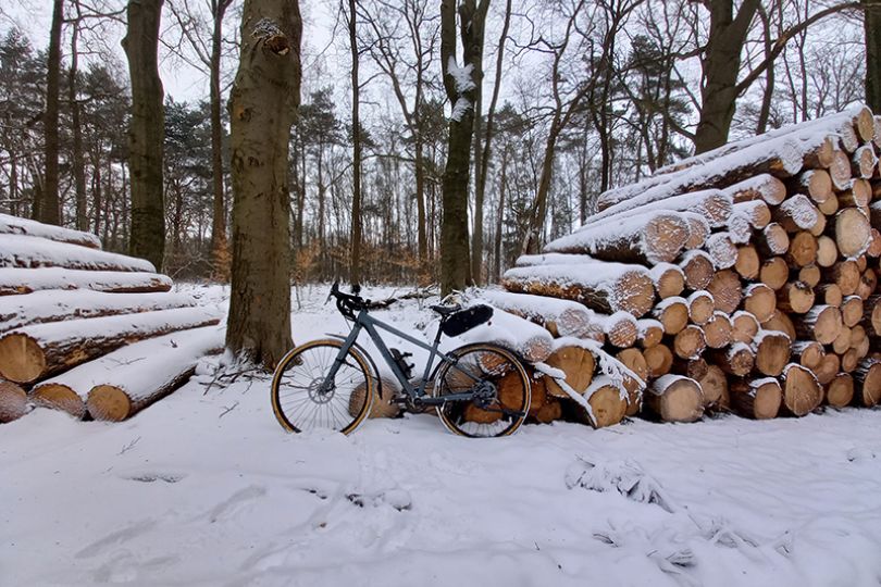 Santos Cross Lite in de sneeuw