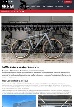 Grinta testte de Santos Cross Lite