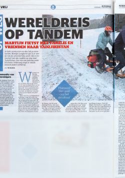Wereldreis op een Tandem