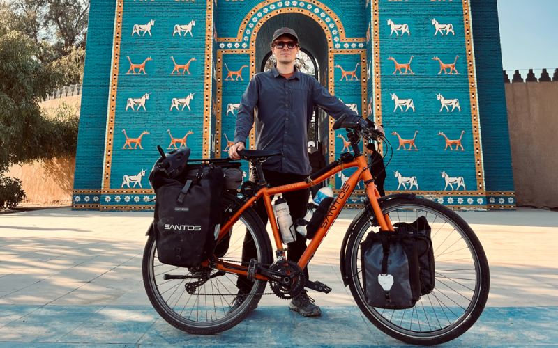 Robbert en Emma fietsen op hun Cross Lites van Zuid-Amerika naar Canada